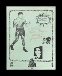 A Group of 29 Autographs from 20th Century Boxing Champions and Notables,