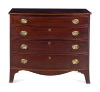 A Federal Mahogany Chest of Drawers