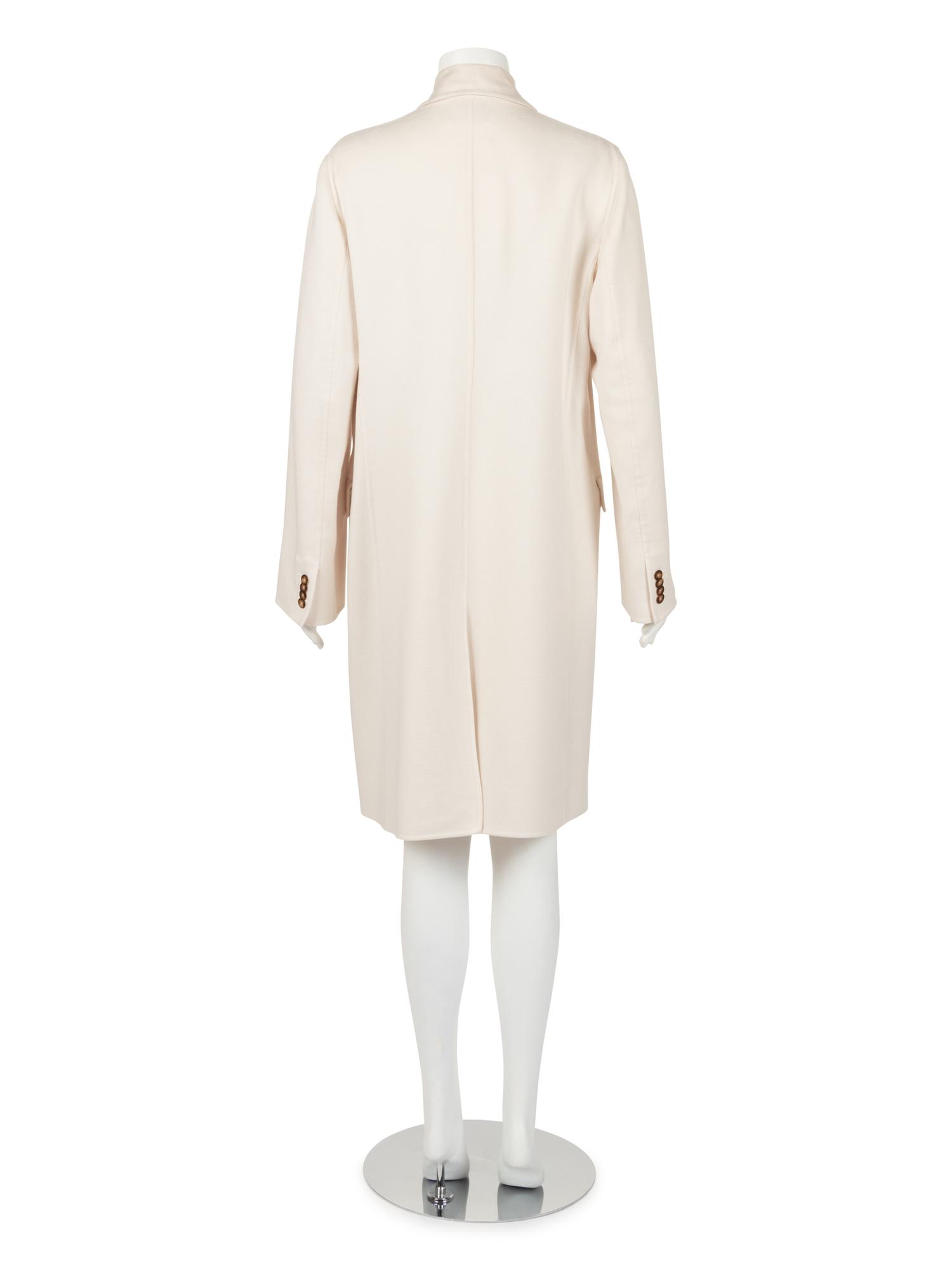 Agnona Cashmere Double Breasted Coat, 2000s