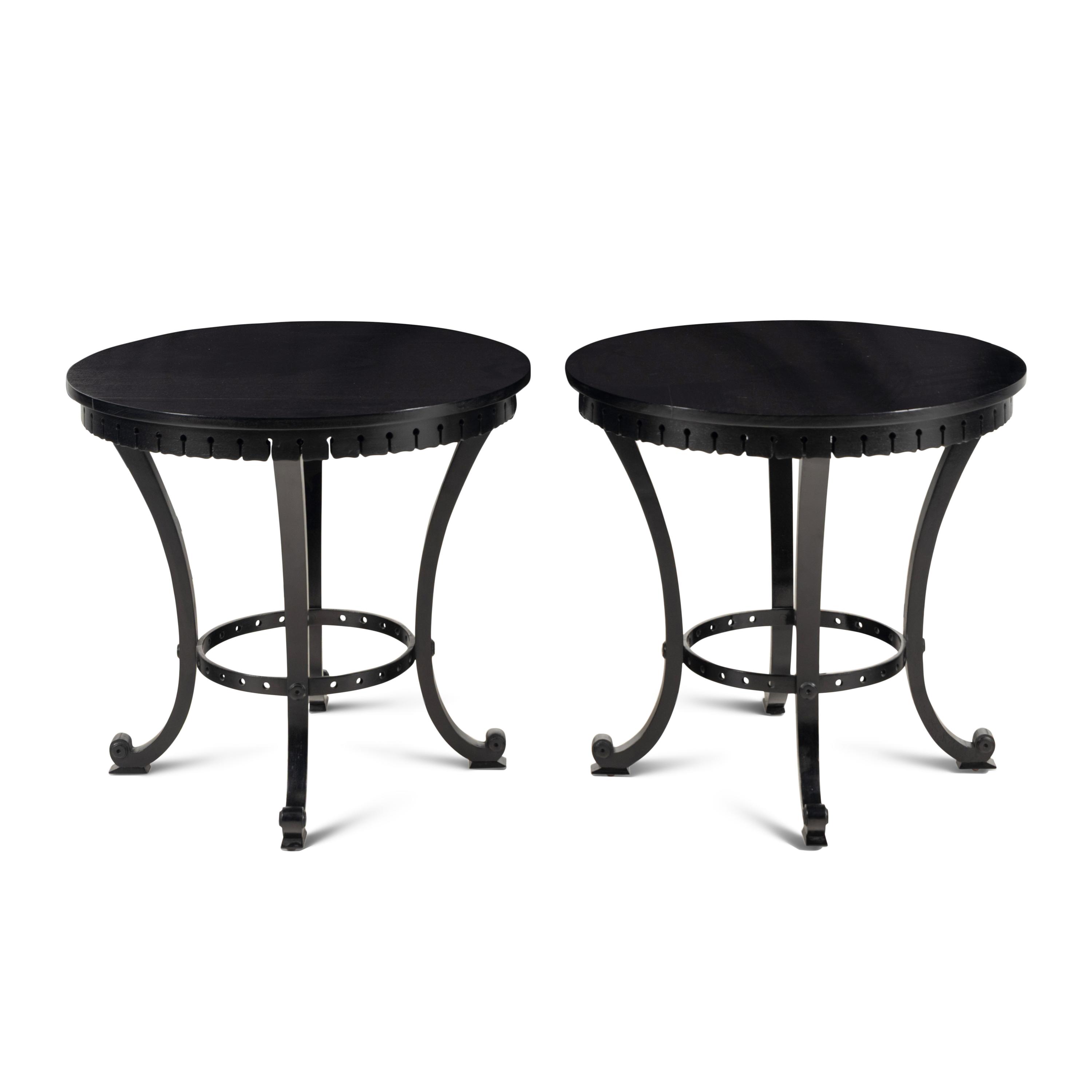 A Pair of Dessin Fournir Side Tables