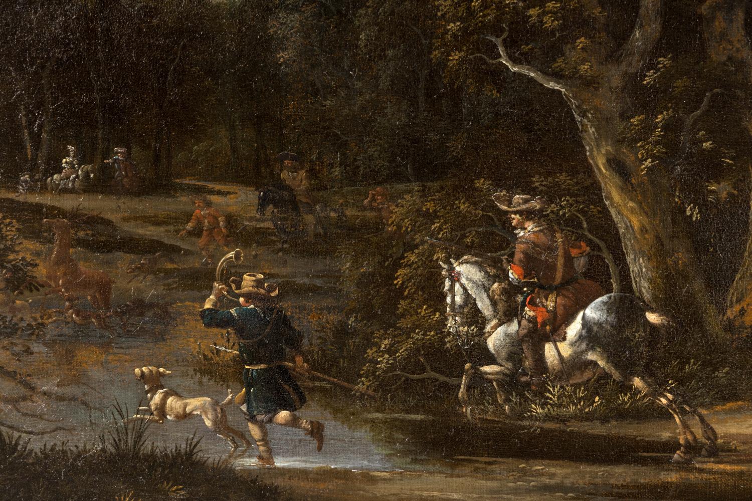 Landscape with Hunters