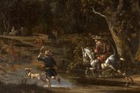 Landscape with Hunters