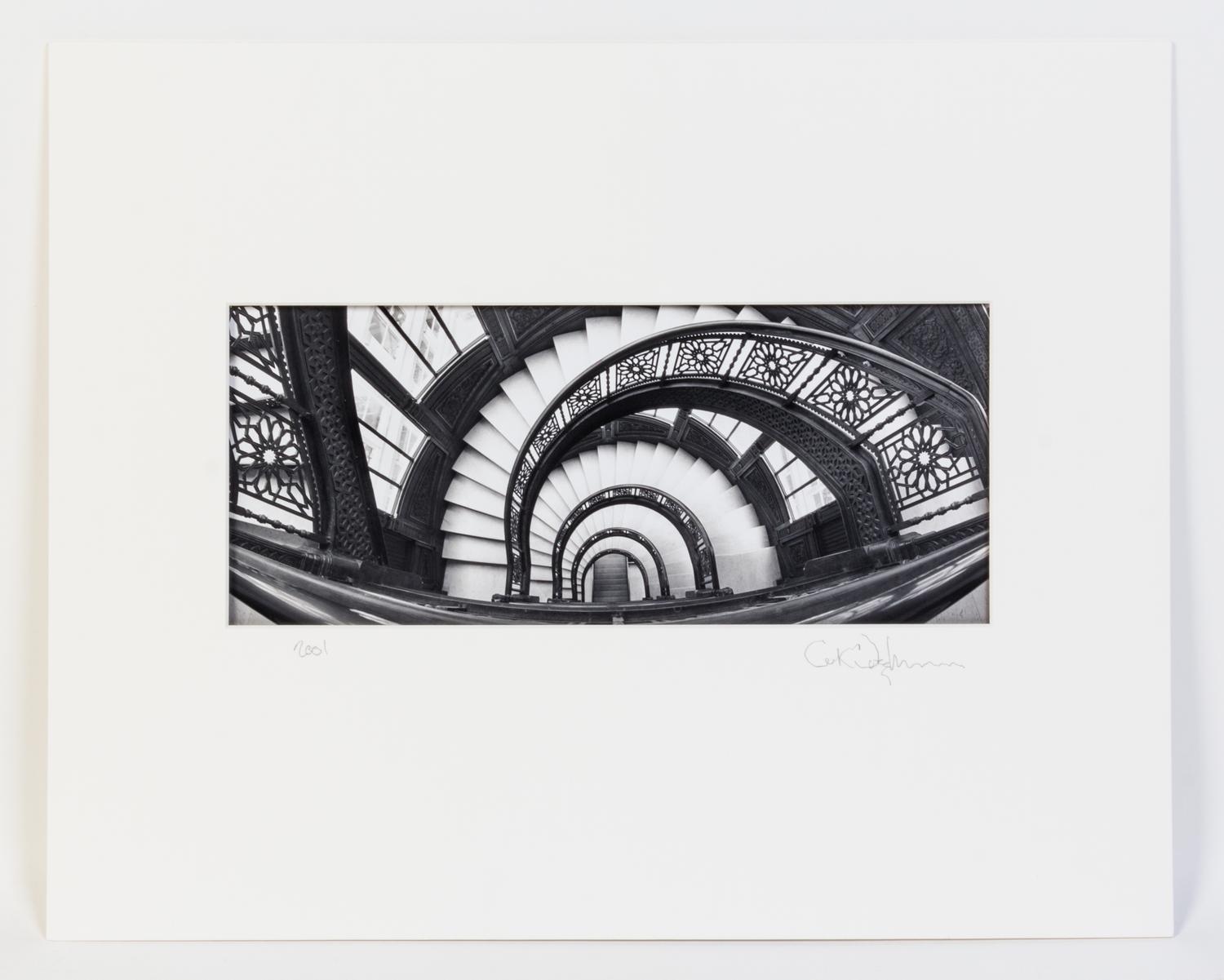 Carl E. Vogtmann, (American, 20th century), Rookery Stairway