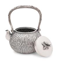 A Japanese Silver Kettle