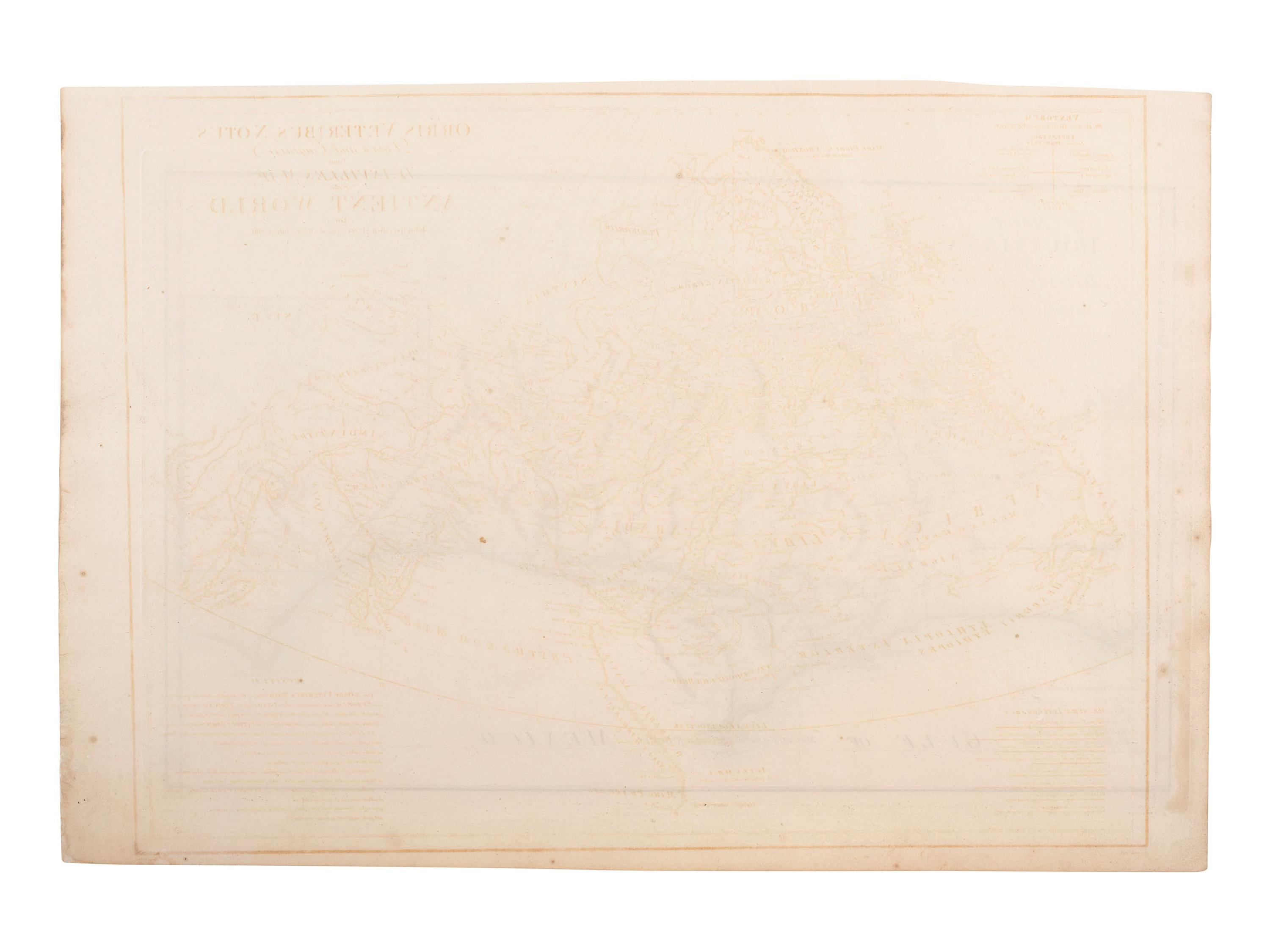 [MAPS - LOUISIANA] Map of Louisiana from D'Anville's Atlas . London, 1788. [ With: ] Assorted currency.