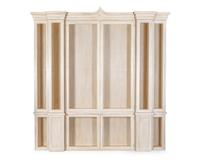 A Painted Neoclassical Style Vitrine Cabinet — 20TH CENTRY