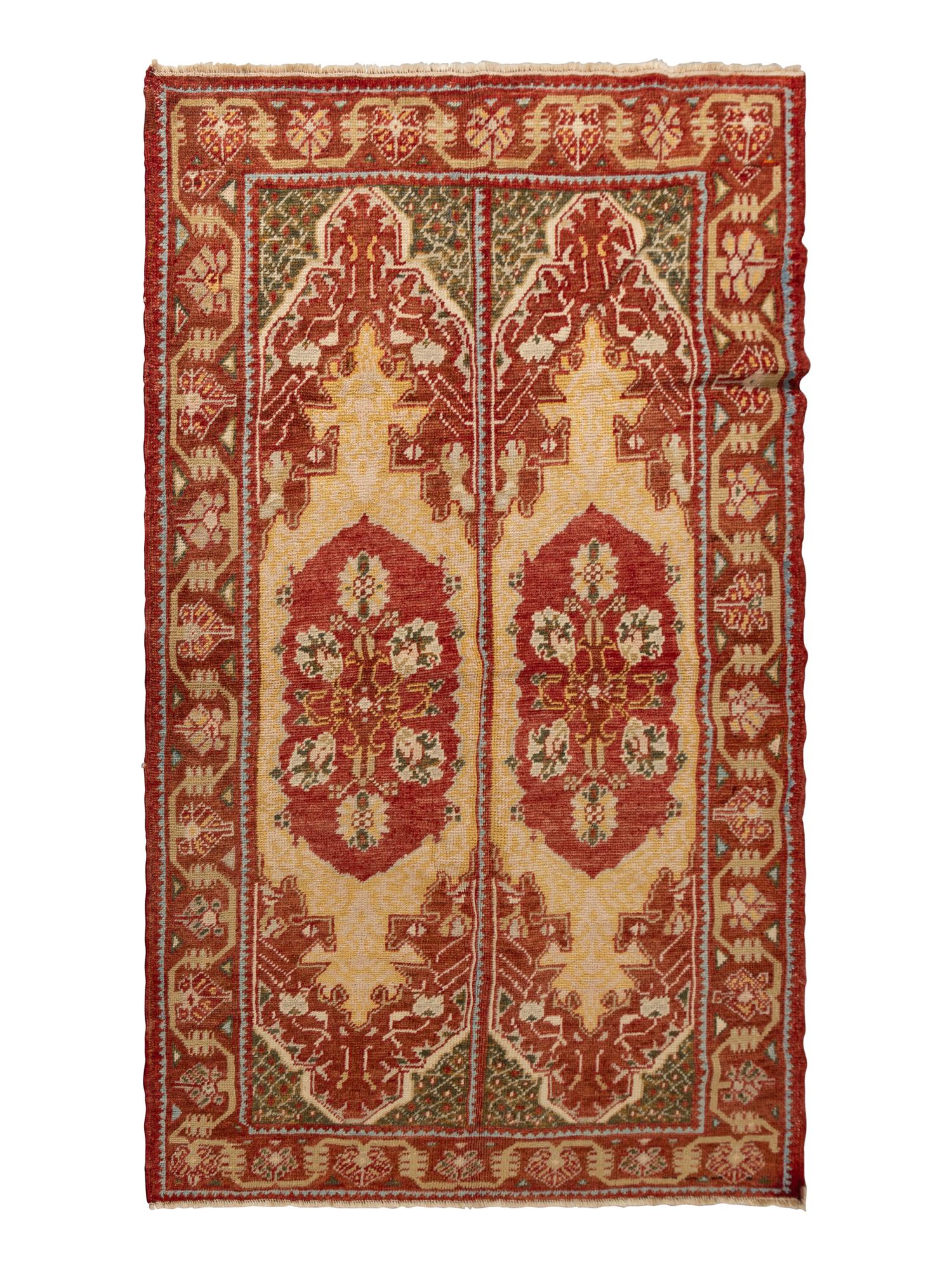 An Oushak Wool Rug