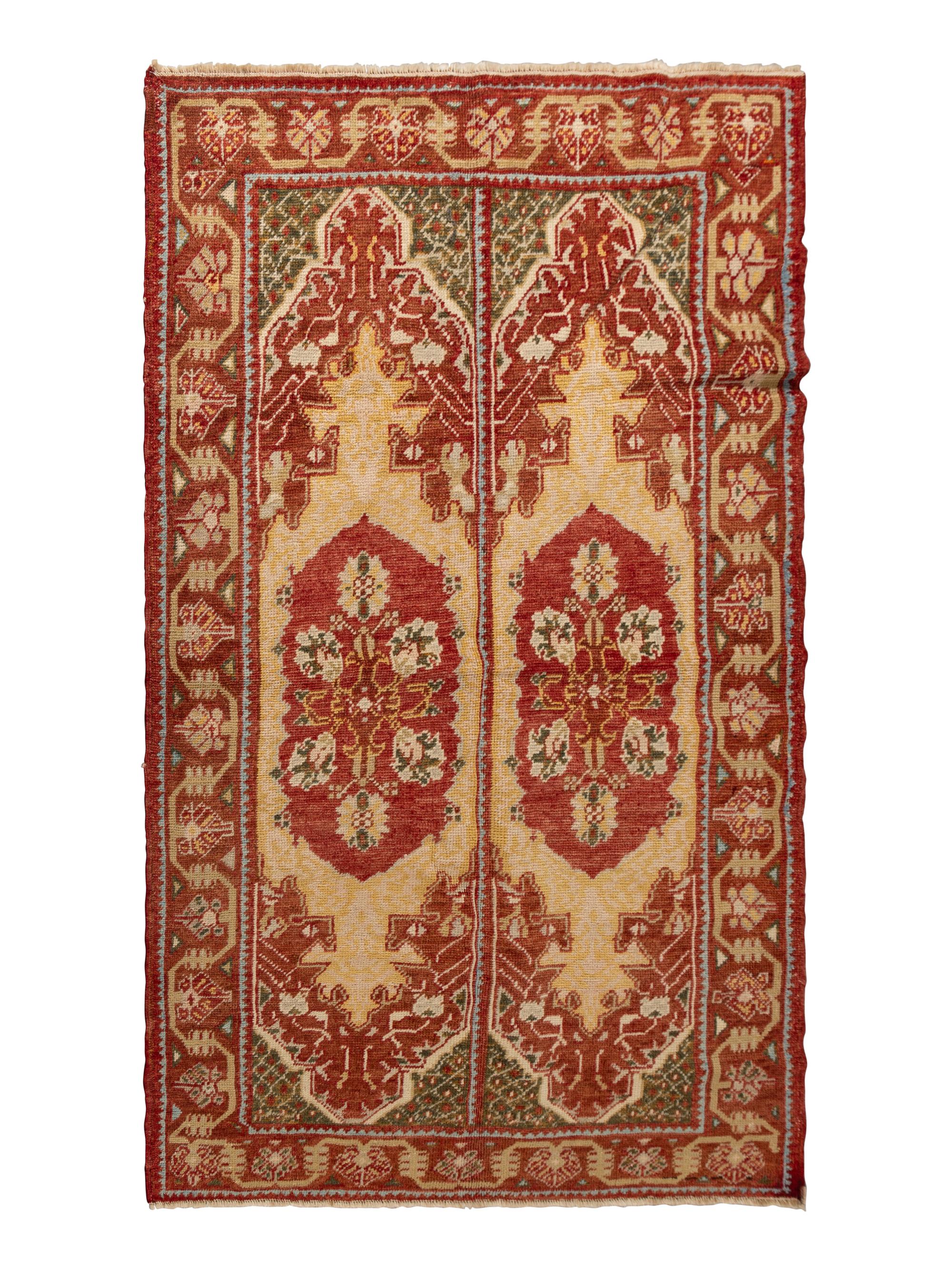 An Oushak Wool Rug