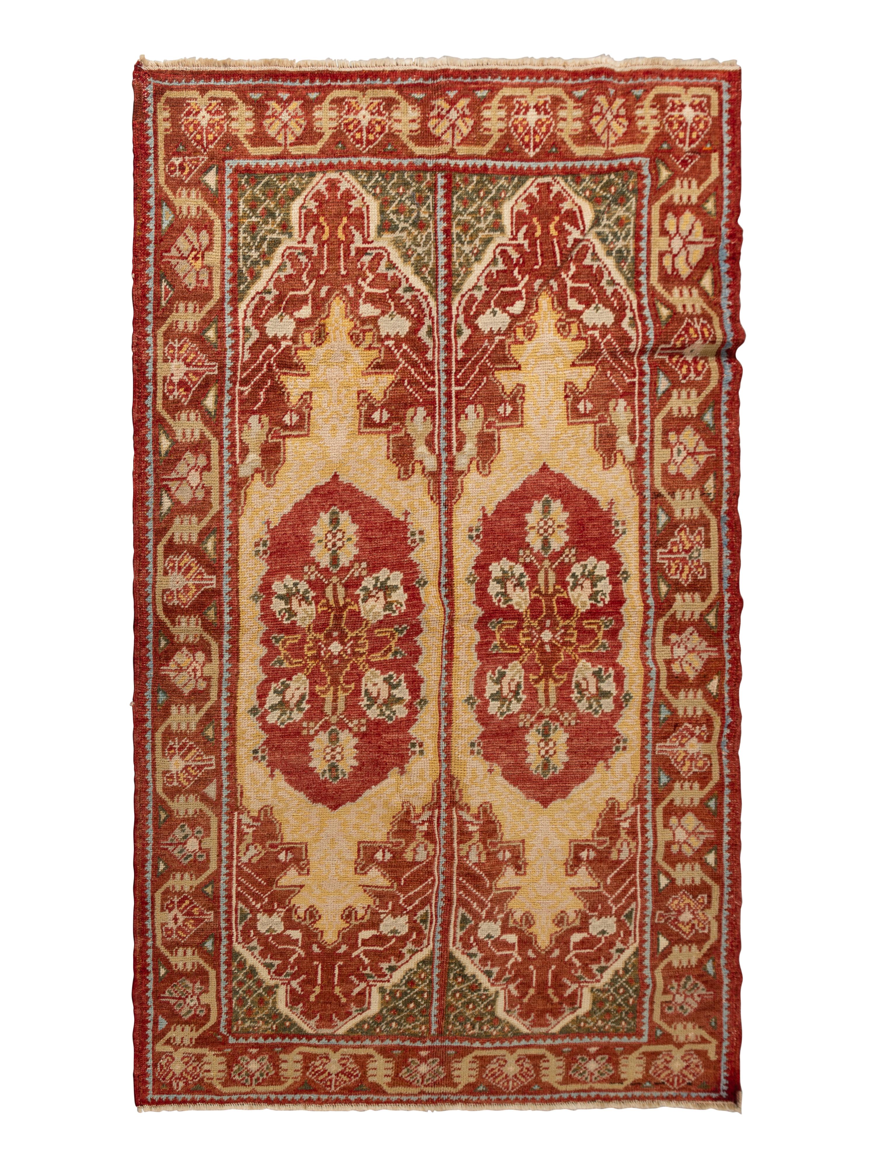 An Oushak Wool Rug