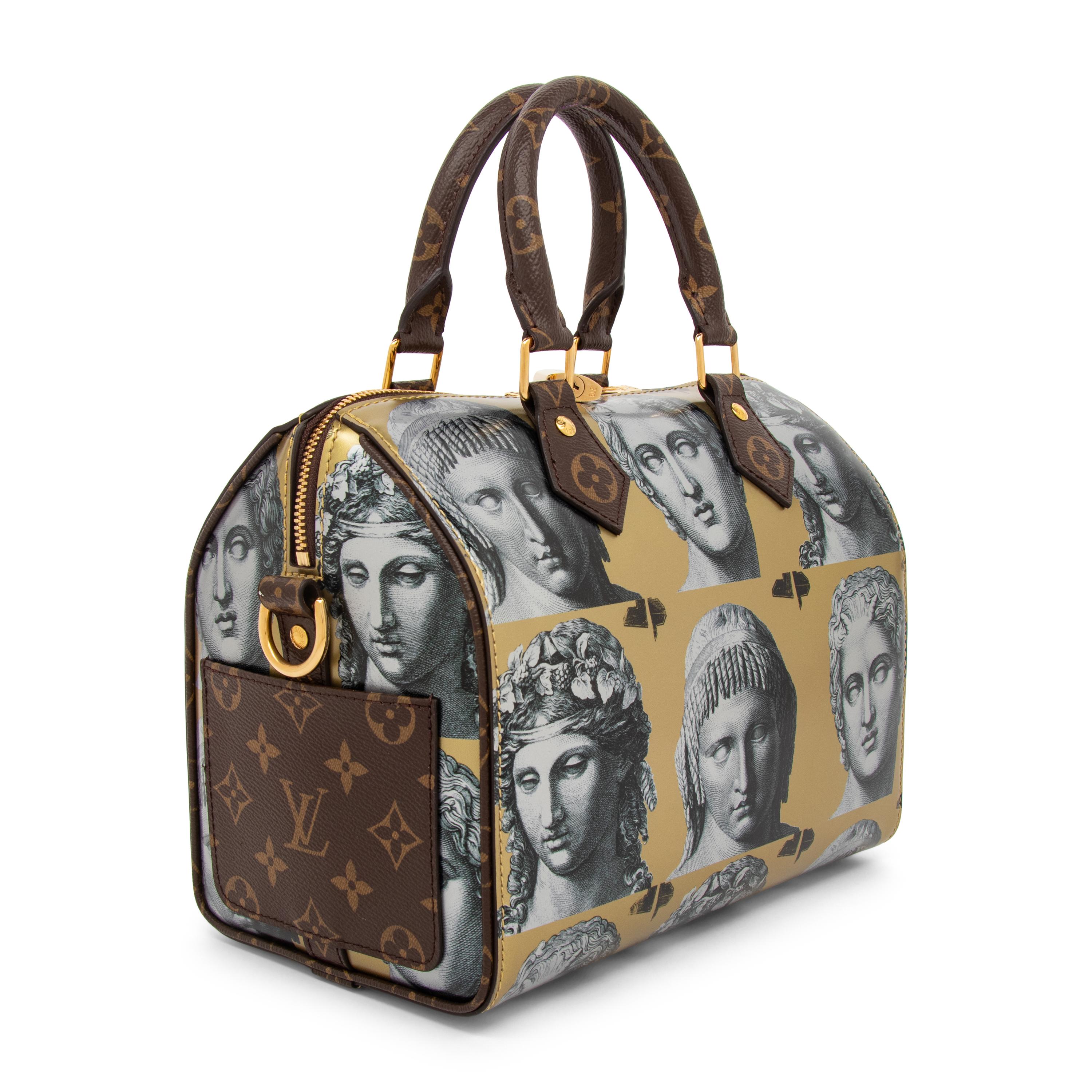 LOUIS VUITTON x FORNASETTI, LIMITED EDITION SPEEDY BANDOULIÈRE 25