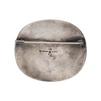 TWO FRATELLI PERUZZI PILL BOXES AND A GEORG JENSEN BROOCH