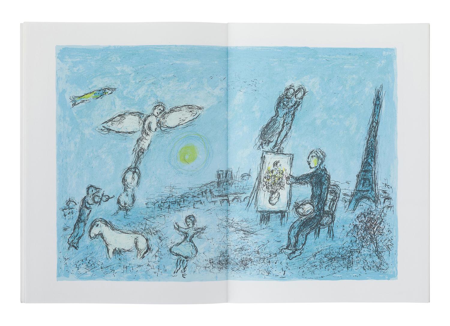 [DERRIÈRE LE MIROIR - CHAGALL]. A group of 4 Marc Chagall issues, comprising: