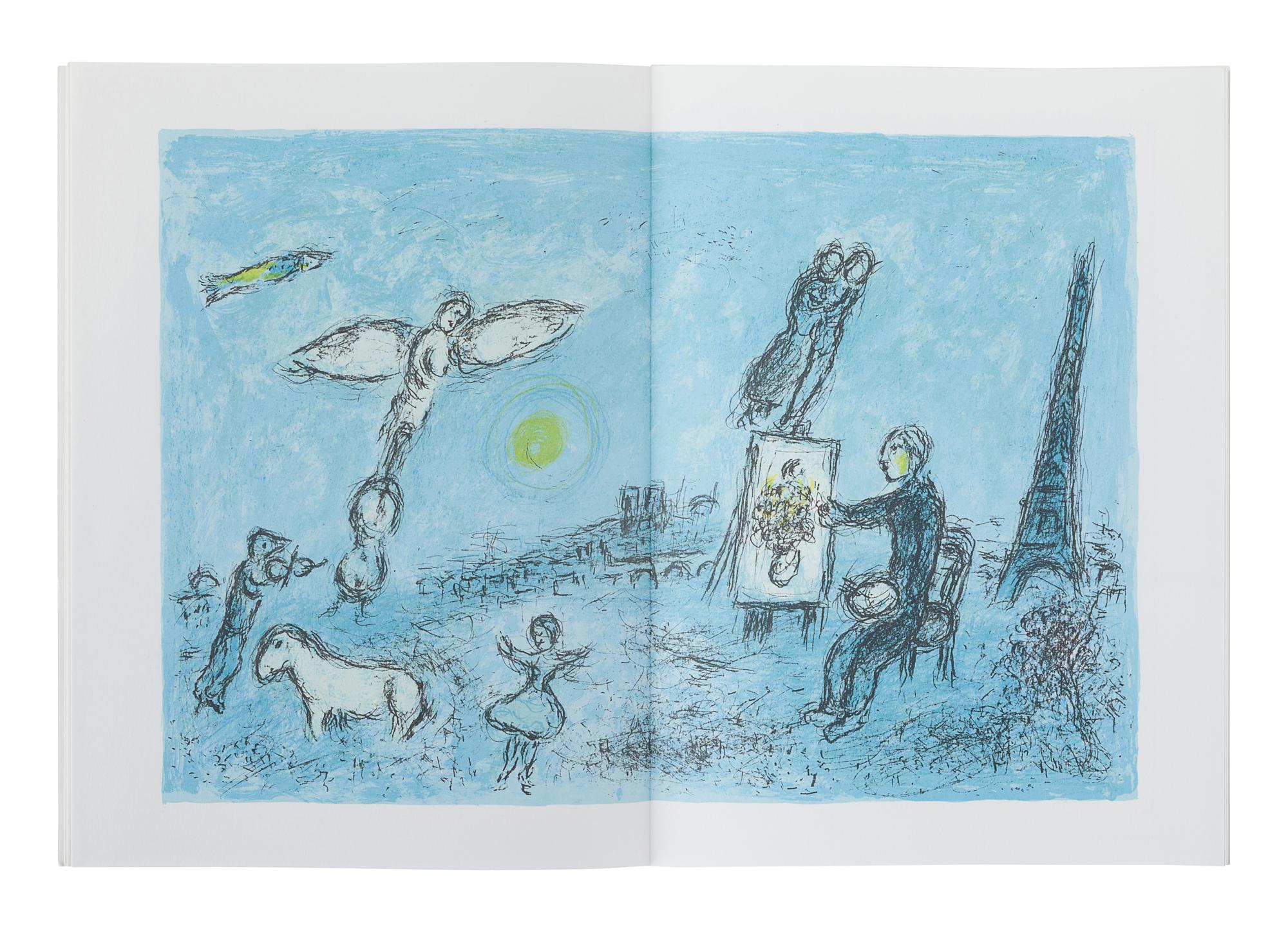 [DERRIÈRE LE MIROIR - CHAGALL]. A group of 4 Marc Chagall issues, comprising: