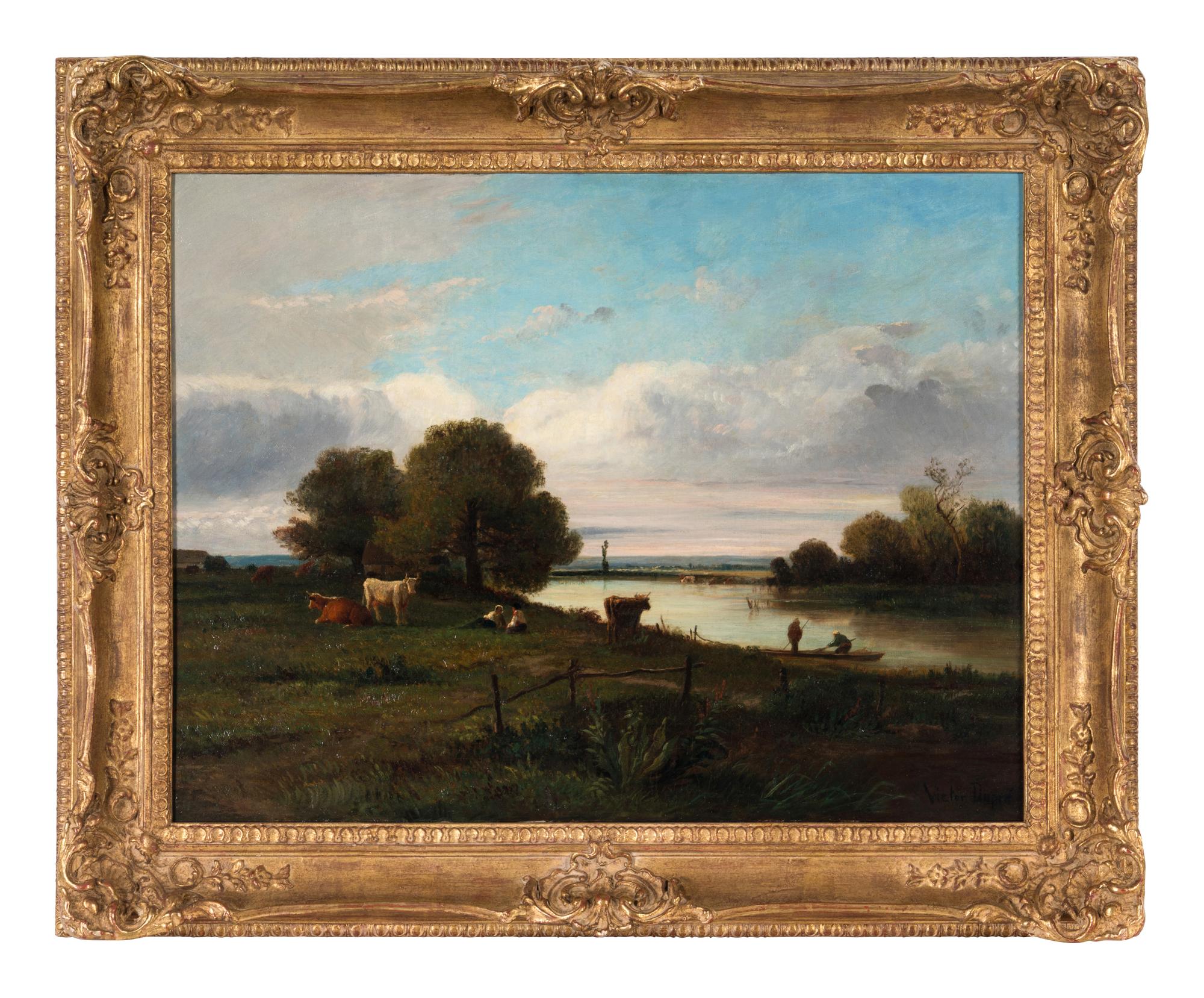 Paysage de Fleuve de Barbizon