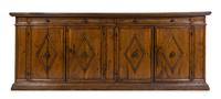 An Italian Walnut Server Height 44 1/8 x width 111 3/8 x depth 21 1/4 inches. — 17TH CENTURY WITH ALTERATION
