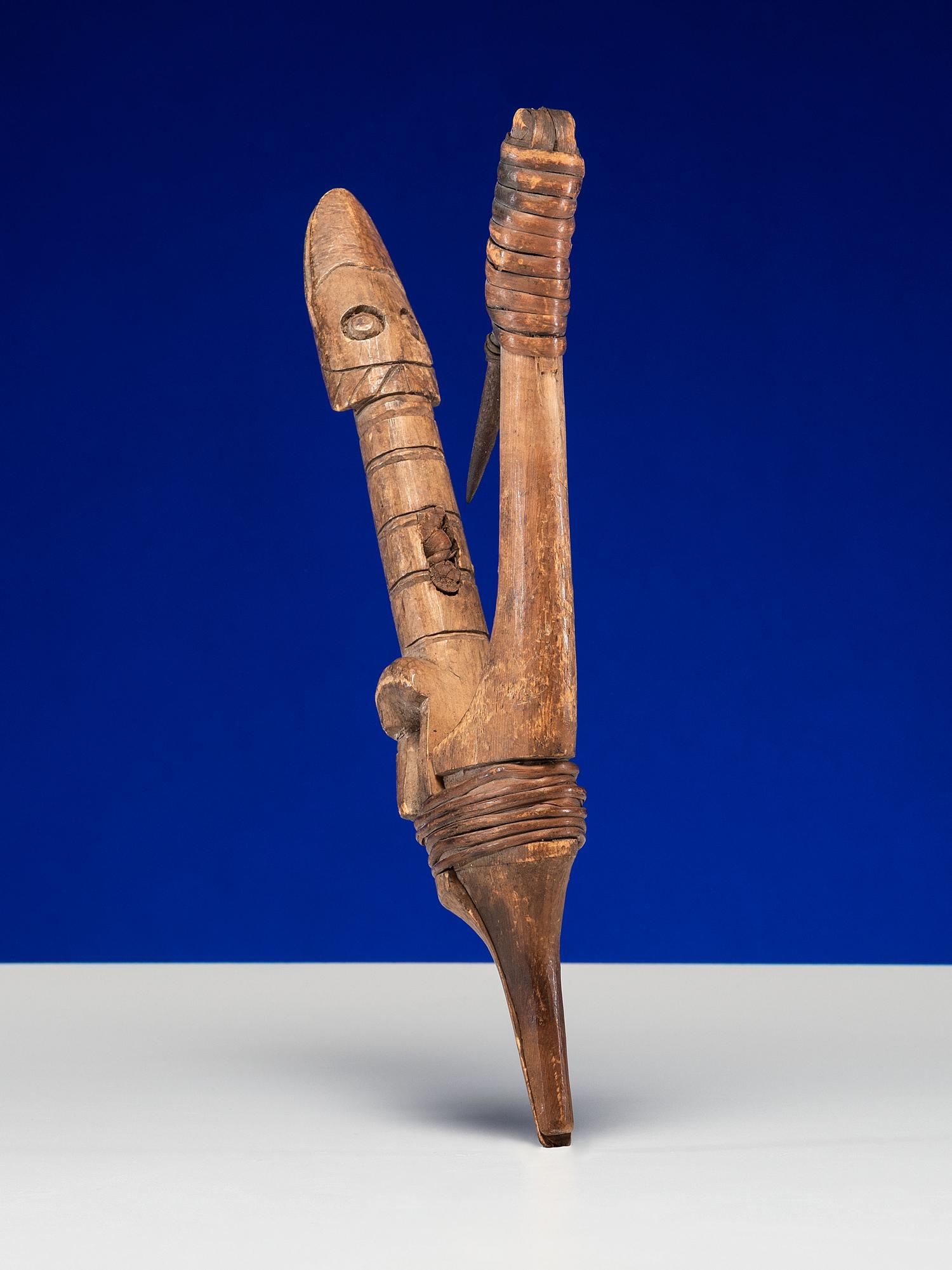 Tlingit Figural Halibut Hook