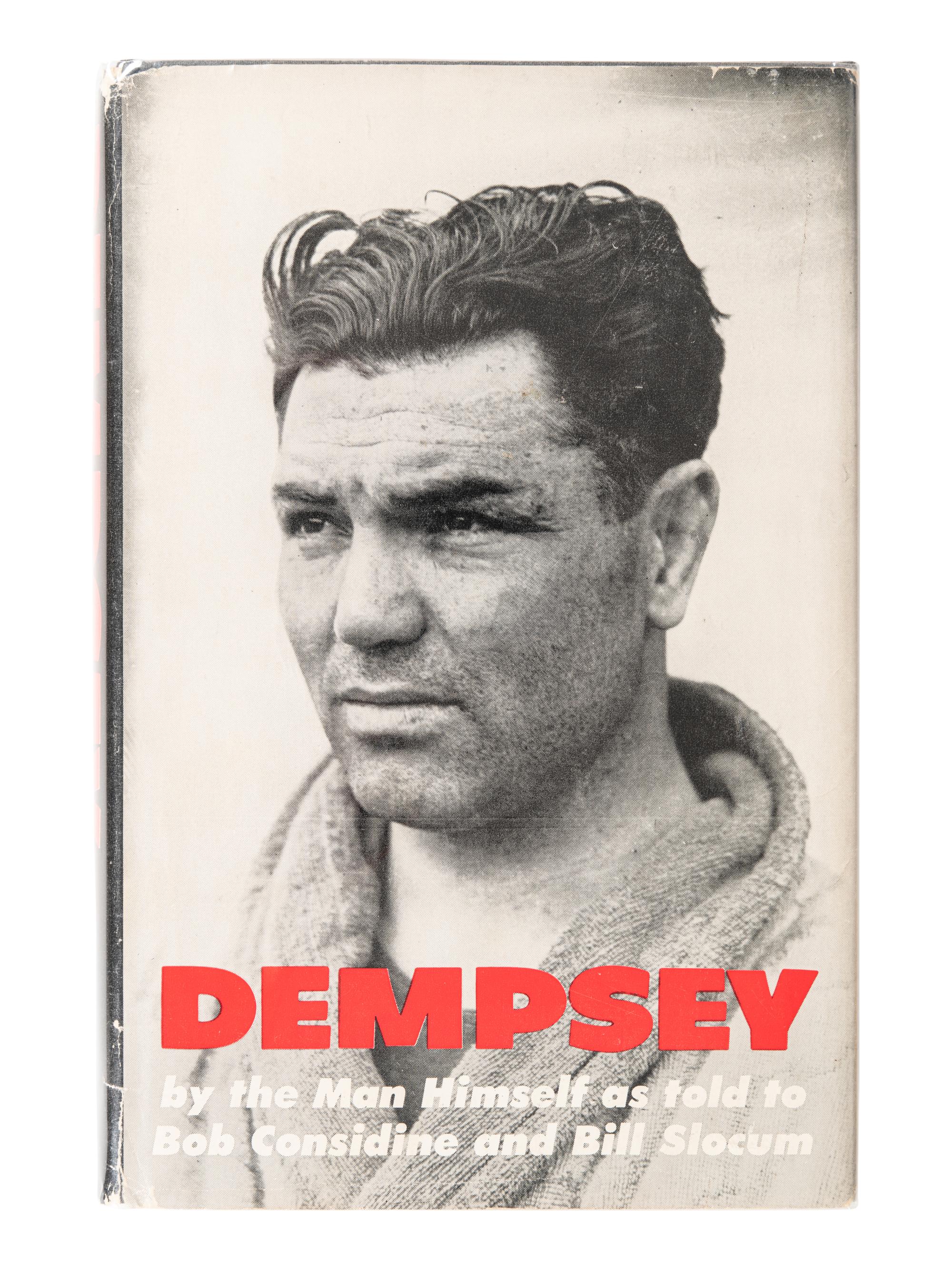 A Group of Seven Books on Boxing Including Signed Autograph Editions