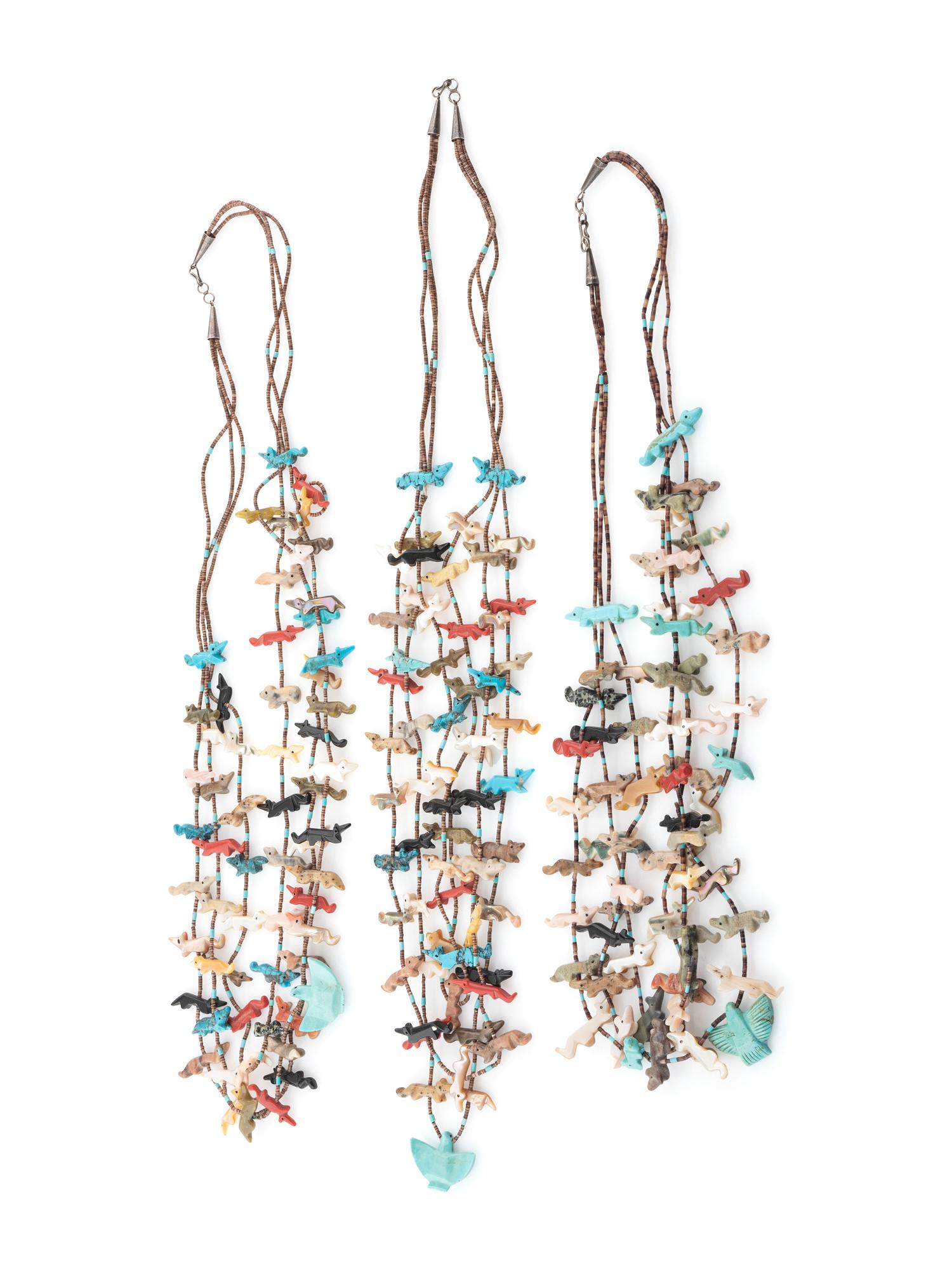 Zuni Fetish Necklaces