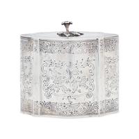 A Silver Tea Caddy