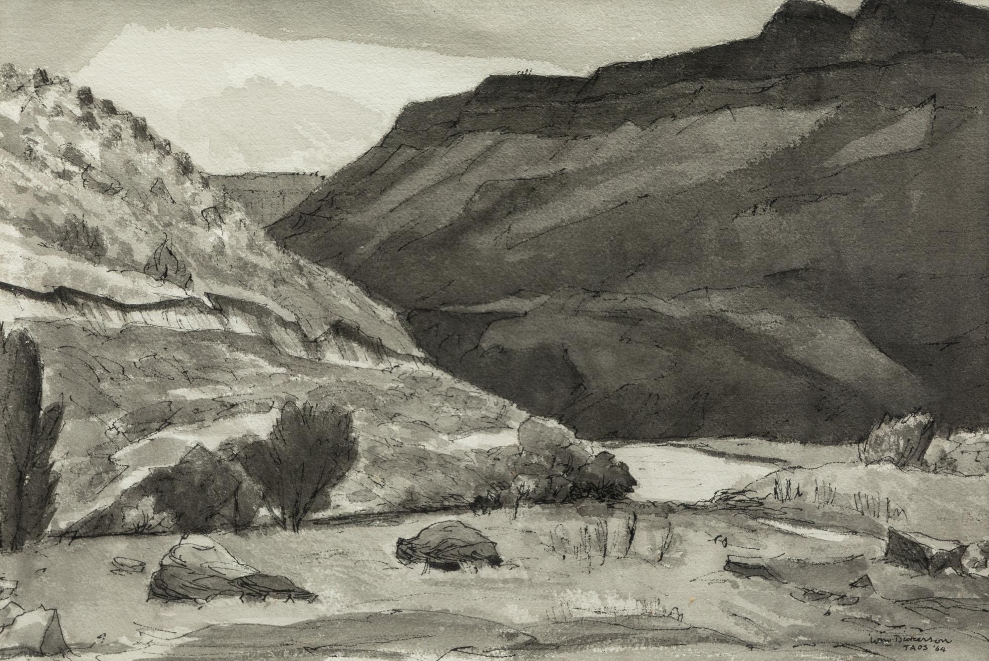 In the Rio Grand Canyon