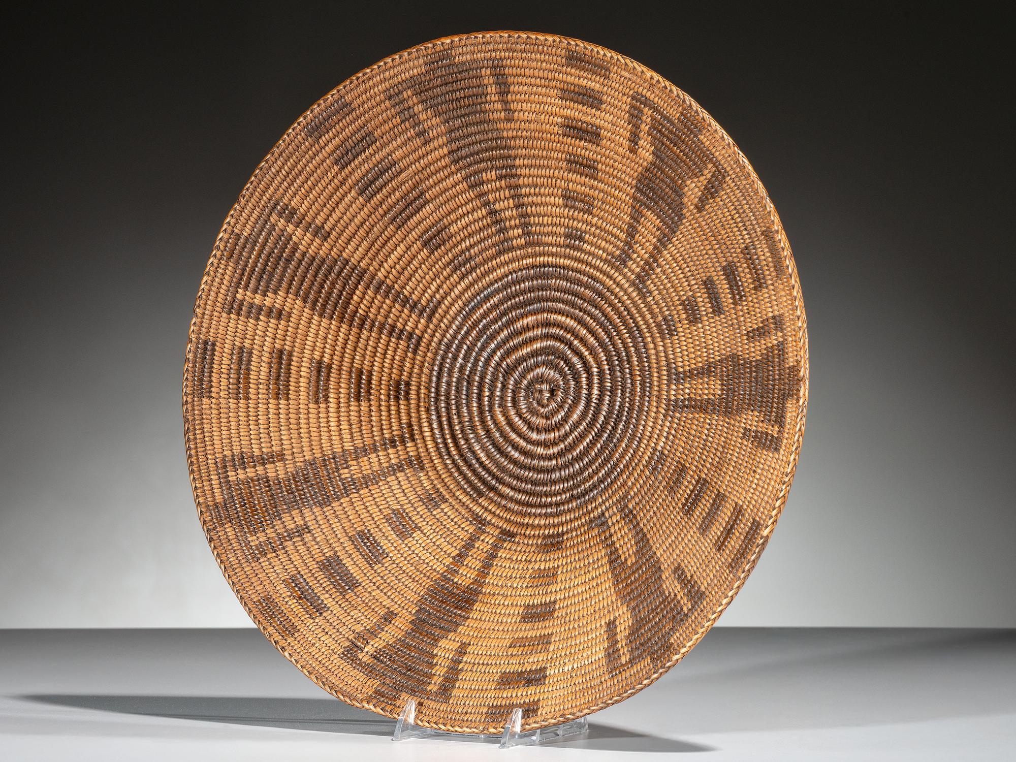 Akimel O'odham Figural Basket