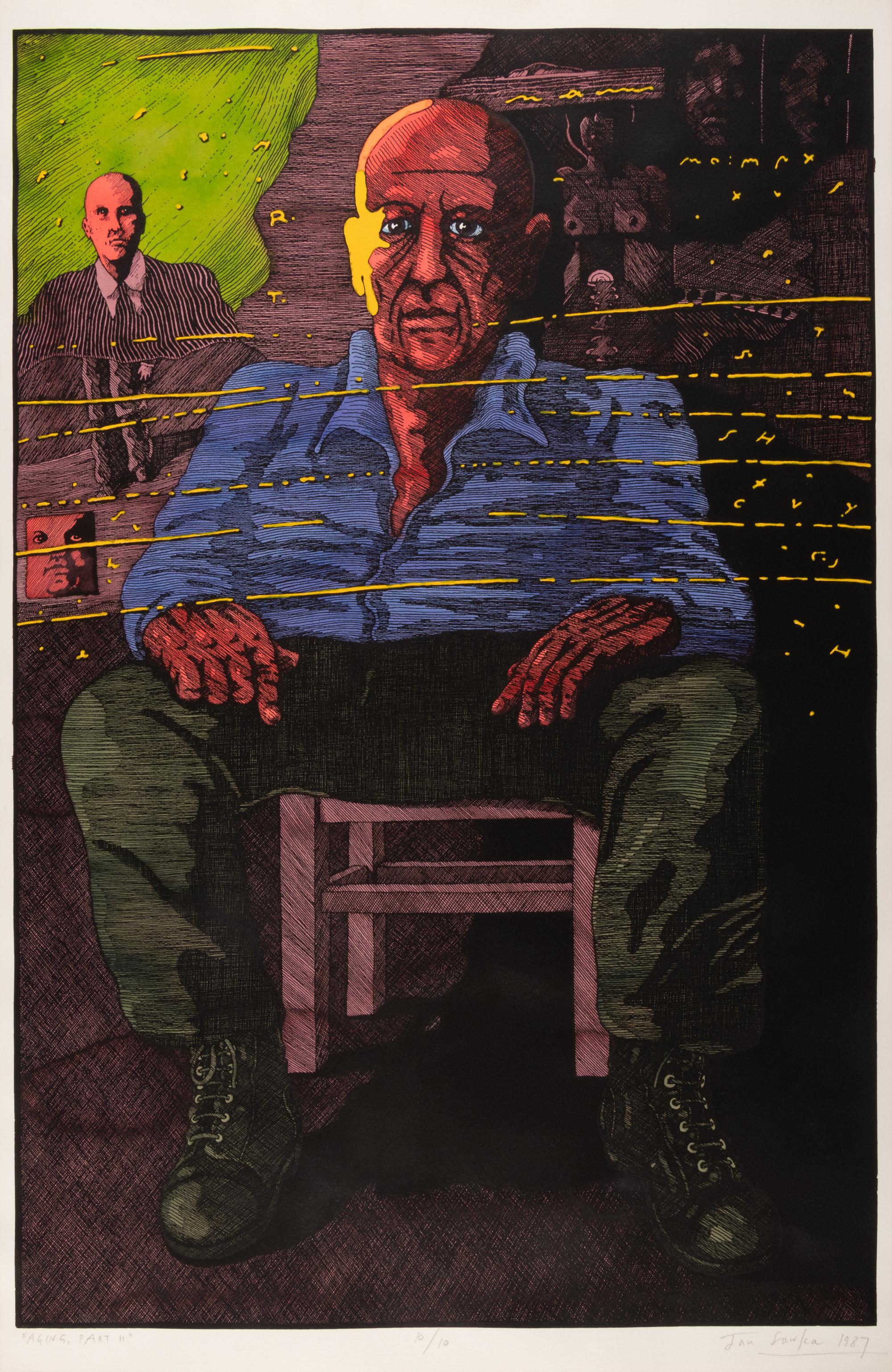 Aging, Part I - IV (a group of four works)