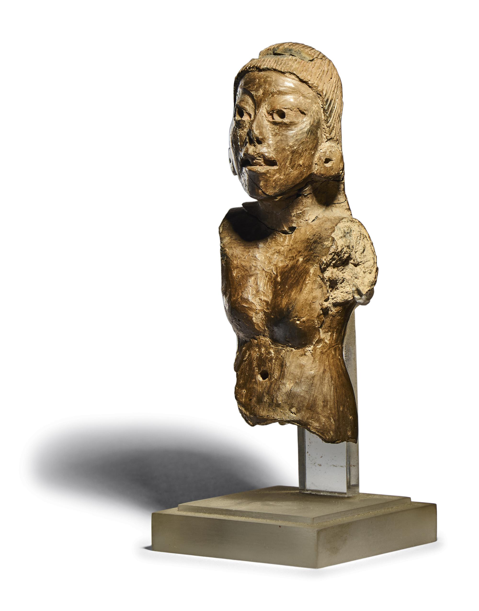 An Olmec Terracotta Figure