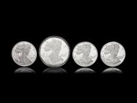 [PRIVATE ISSUE] Four 1-Pound Silver Rounds