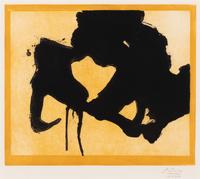 Robert Motherwell (American, 1915–1991) — At the Edge, 1984
