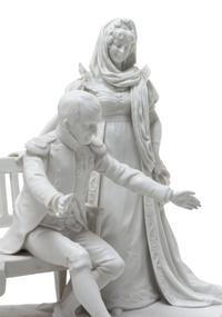 A German Bisque Porcelain Figural Group