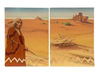 Diptych: Wukoki I , edition 68/130 and Wukoki II , edition 44/130