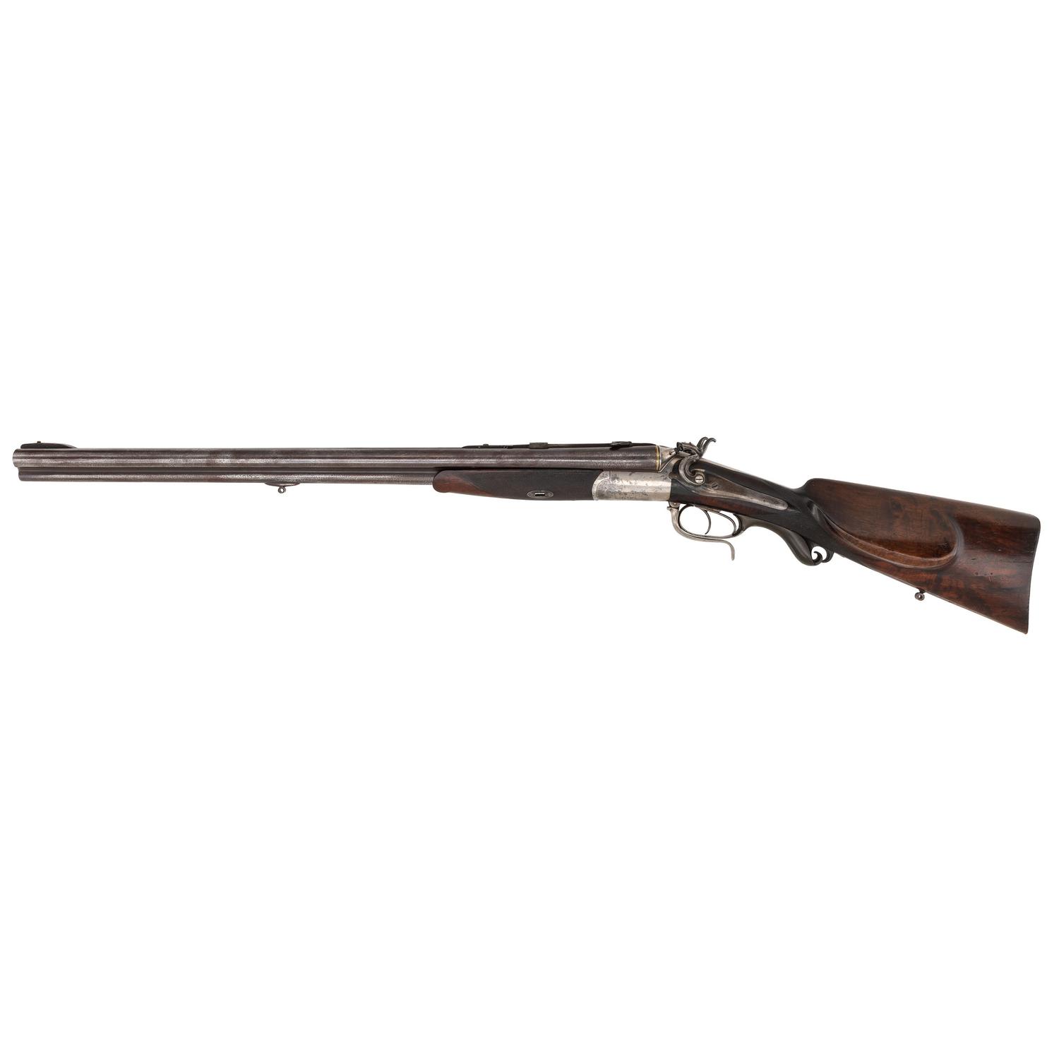 12 Gauge and .44 Caliber Drilling Rifle in Modern Case