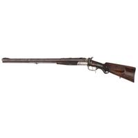 12 Gauge and .44 Caliber Drilling Rifle in Modern Case
