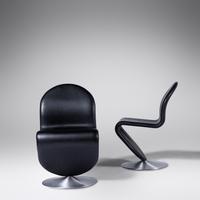 Set of Five System 1-2-3 Dining Chairs, c. 1990 Verpan, Denmark