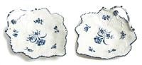 A Pair of Chinese Porcelain Plates Width 7 1/2 inches.