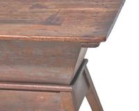 A Yellow Pine Dough Box, Circa 1800