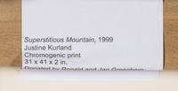 Justine Kurland (born 1969) Painting Pictures; and Superstitious Mountain, 1999