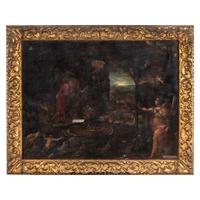 French School, late 16th/early 17th century — Dream of Raphael: Allegory of Life