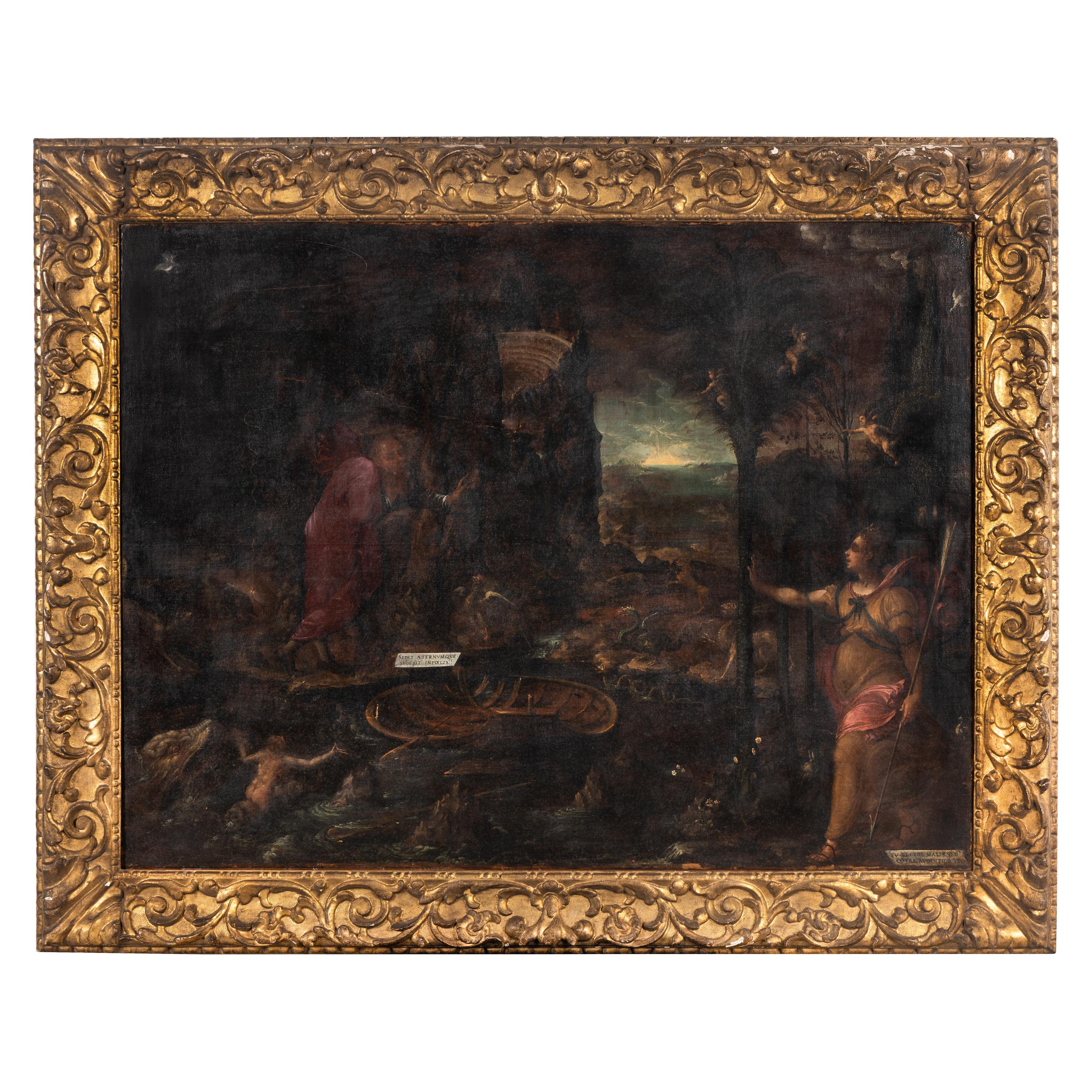 French School, late 16th/early 17th century — Dream of Raphael: Allegory of Life
