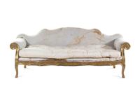A Venetian Style Giltwood Sofa
