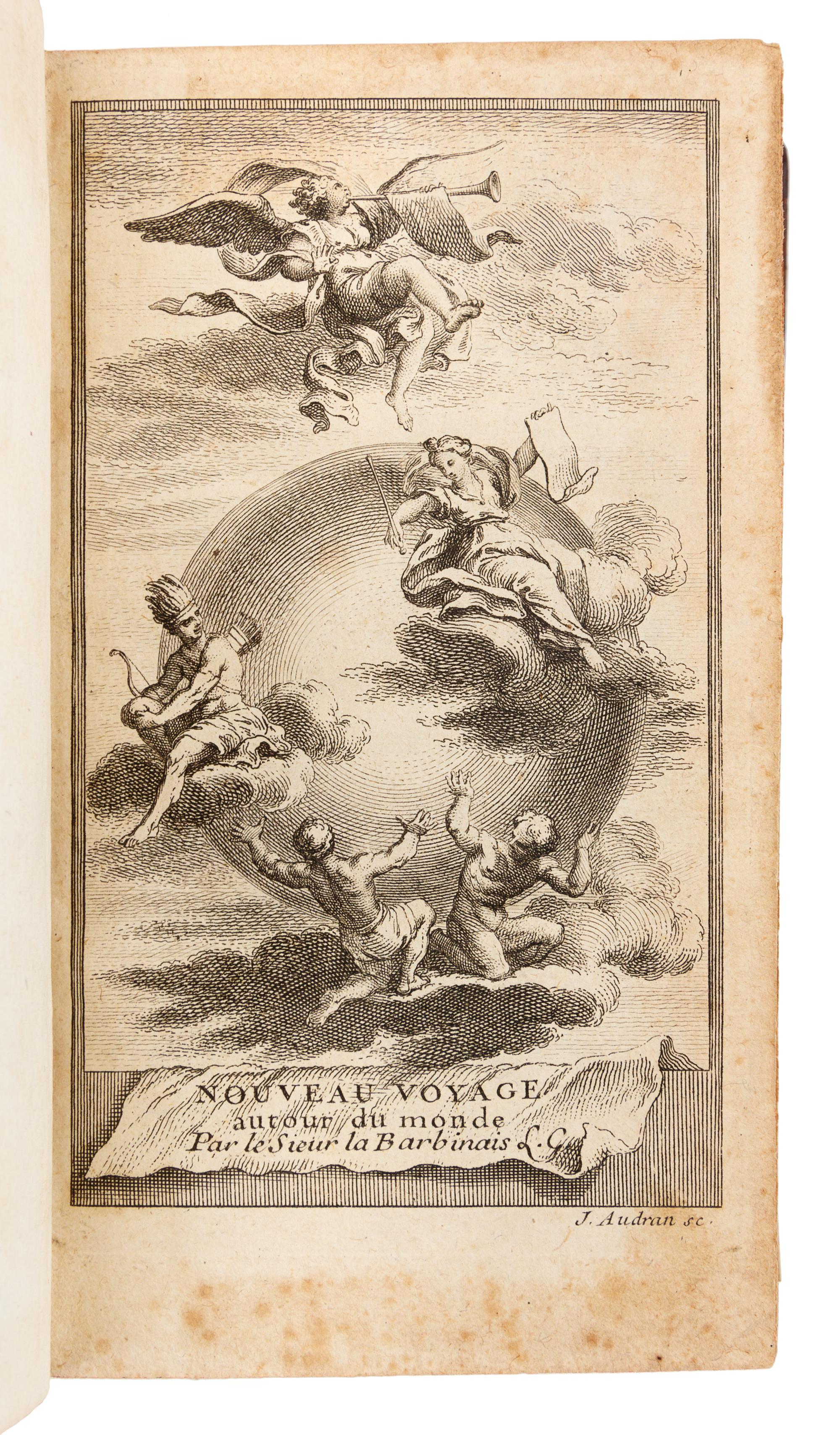 LA BARBINAIS LE GENTIL, Etienne M. (1725-1792). Nouveau Voyage autour de Monde. Paris, 1728, 1729. Later edition.