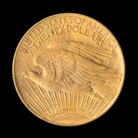 A United States 1922 St. Gaudens $20 Gold Coin