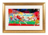 A 1989 San Francisco 49ers "Superplay" LeRoy Neiman Serigraph,