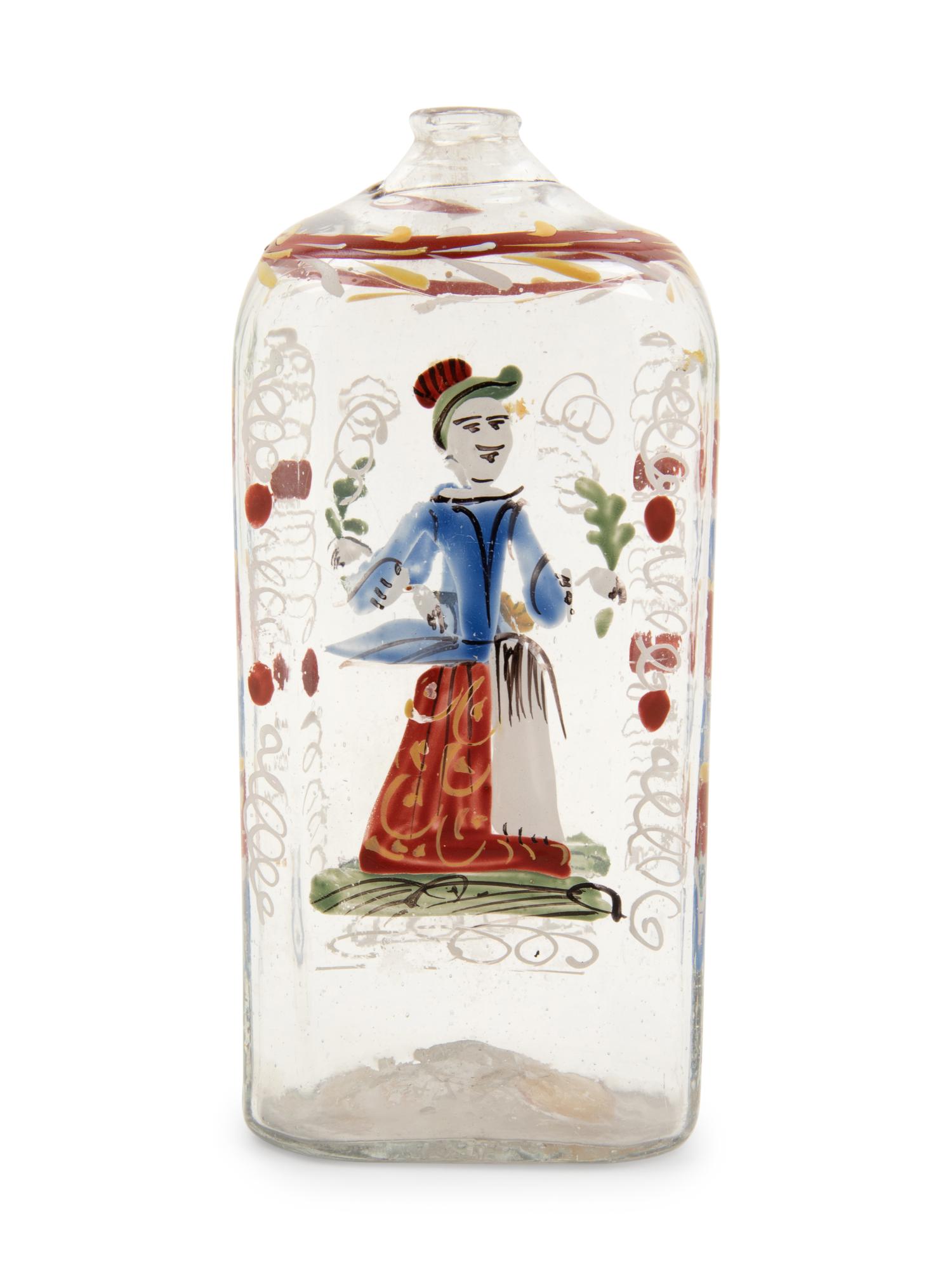 Five Stiegel-Type Glass Articles