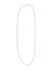 MARCO BICEGO, YELLOW GOLD 'SIVIGLIA' LONGCHAIN NECKLACE