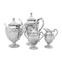 An American Silver Four-Piece Tea and Coffee Service