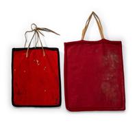 Plateau Beaded Flat Bags, Elk