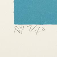 Eight prints (with portfolio case), 1980-1985
