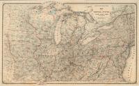 A Group of 13 maps of Chicago and Illinois, comprising: