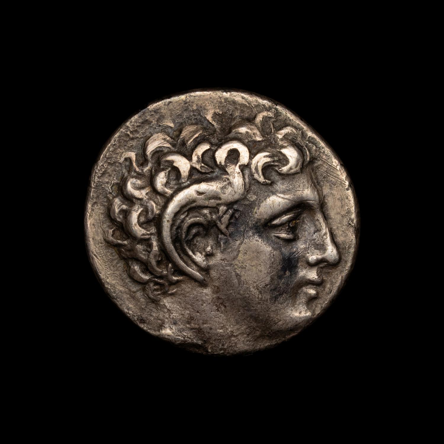 [ANCIENTS] CYRENAICA. Cyrene (c. 308-277 BC). Ar Didrachm (7.2 g, 20mm)